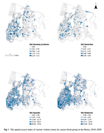 Using a spatial access measure to assess the relationship between alcohol outlet types and various violent crimes in the Bronx, NY
